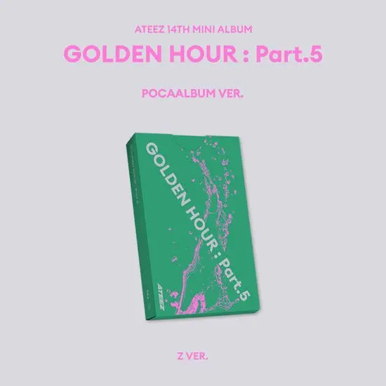 [K-Pop] GOLDEN HOUR : PART.5 [POCAALBUM VER] [Z VER]