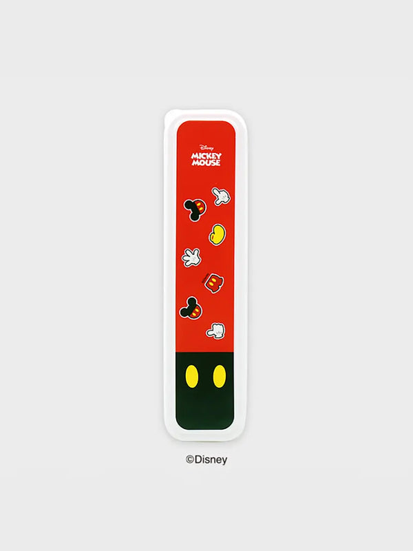 [DAISO] Disney Mickey & Minnie Spoon Case Red / 디즈니 미키미니 수저케이스 레드