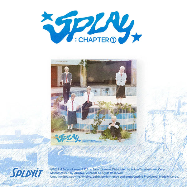 [Essential] Splayit (에스플릿) - 1st Single Album [SPLAY : CHAPTER 01] / Splayit (에스플릿) - 싱글앨범 1집 [SPLAY : CHAPTER 01]