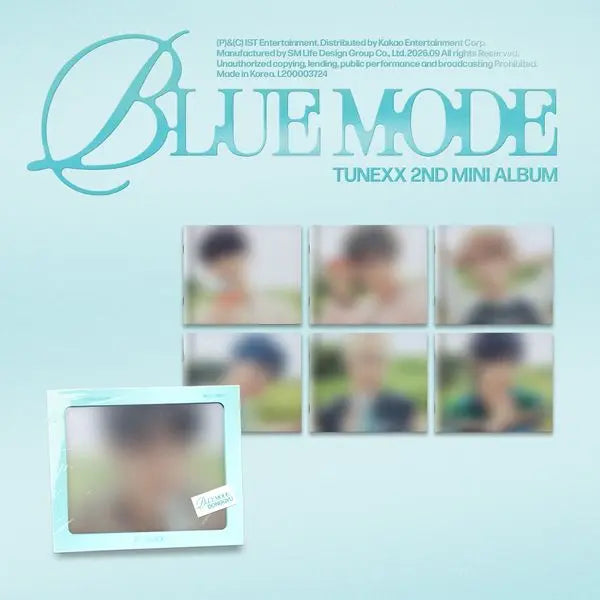 [TUNEXX] TUNEXX - 2nd Mini Album [BLUE MODE] (INDIVIDUAL MODE Ver.) (Random Ver.)