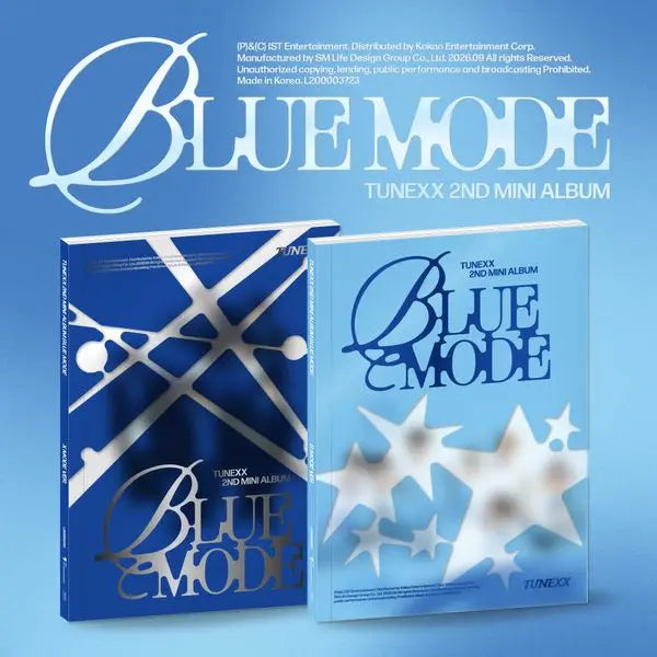 [TUNEXX] TUNEXX - 2nd Mini Album [BLUE MODE] (Random Ver.)