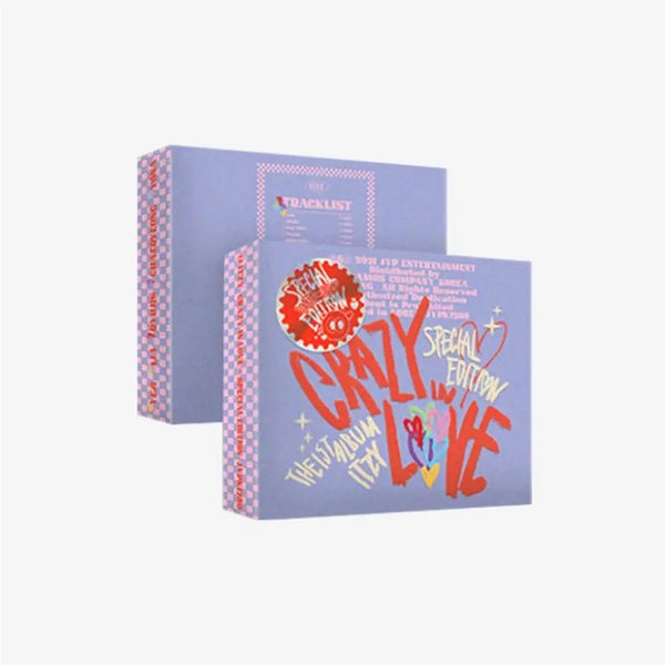 [ITZY] 1st Album CRAZY IN LOVE (Jewel Case Ver.)