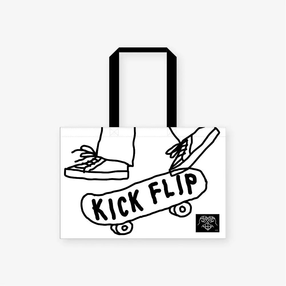 [KickFlip] REUSABLE BAG - [Flip it, Kick it!] POP-UP STORE
