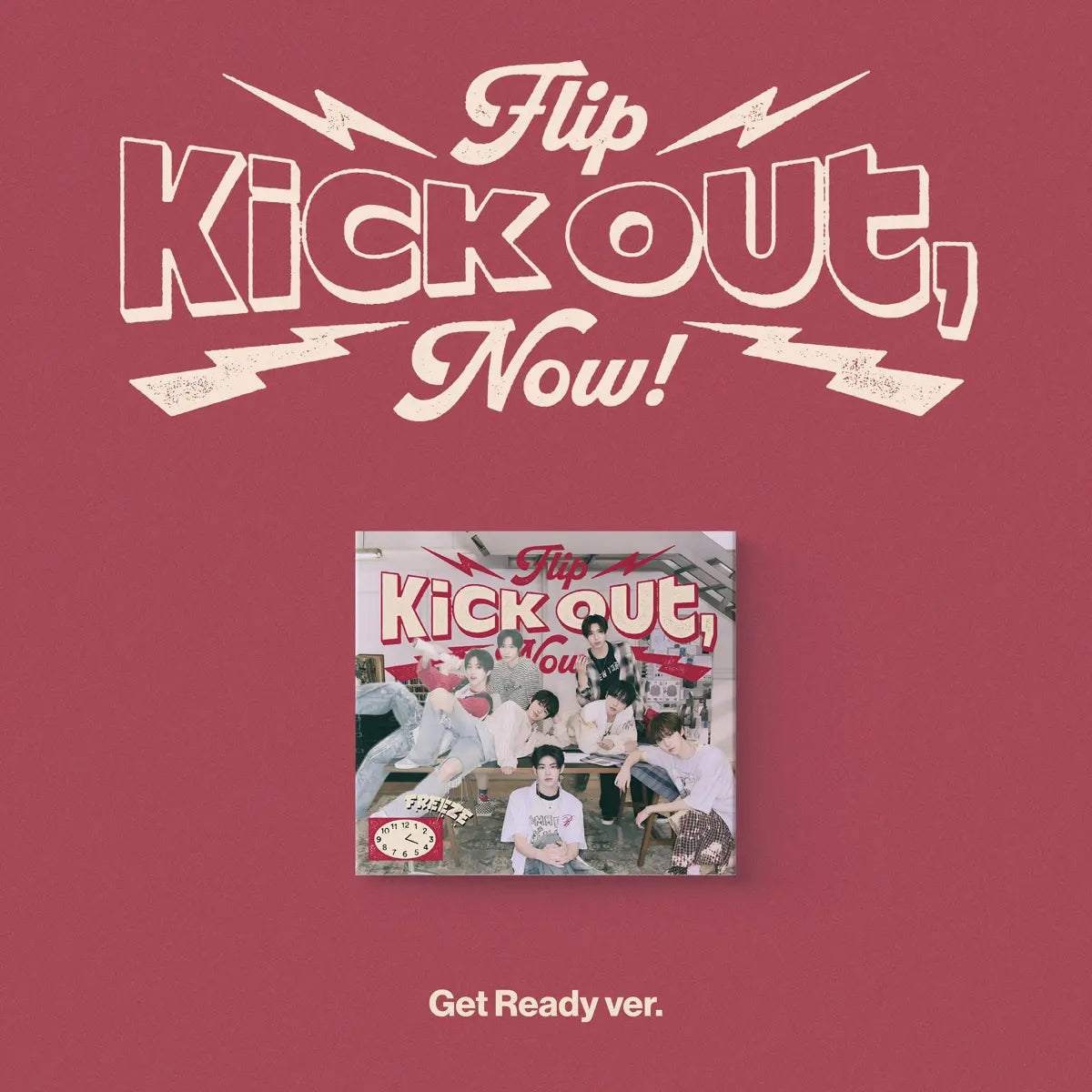 [KickFlip] The 2nd Mini Album Kick out, Flip now! (Get Ready ver.)