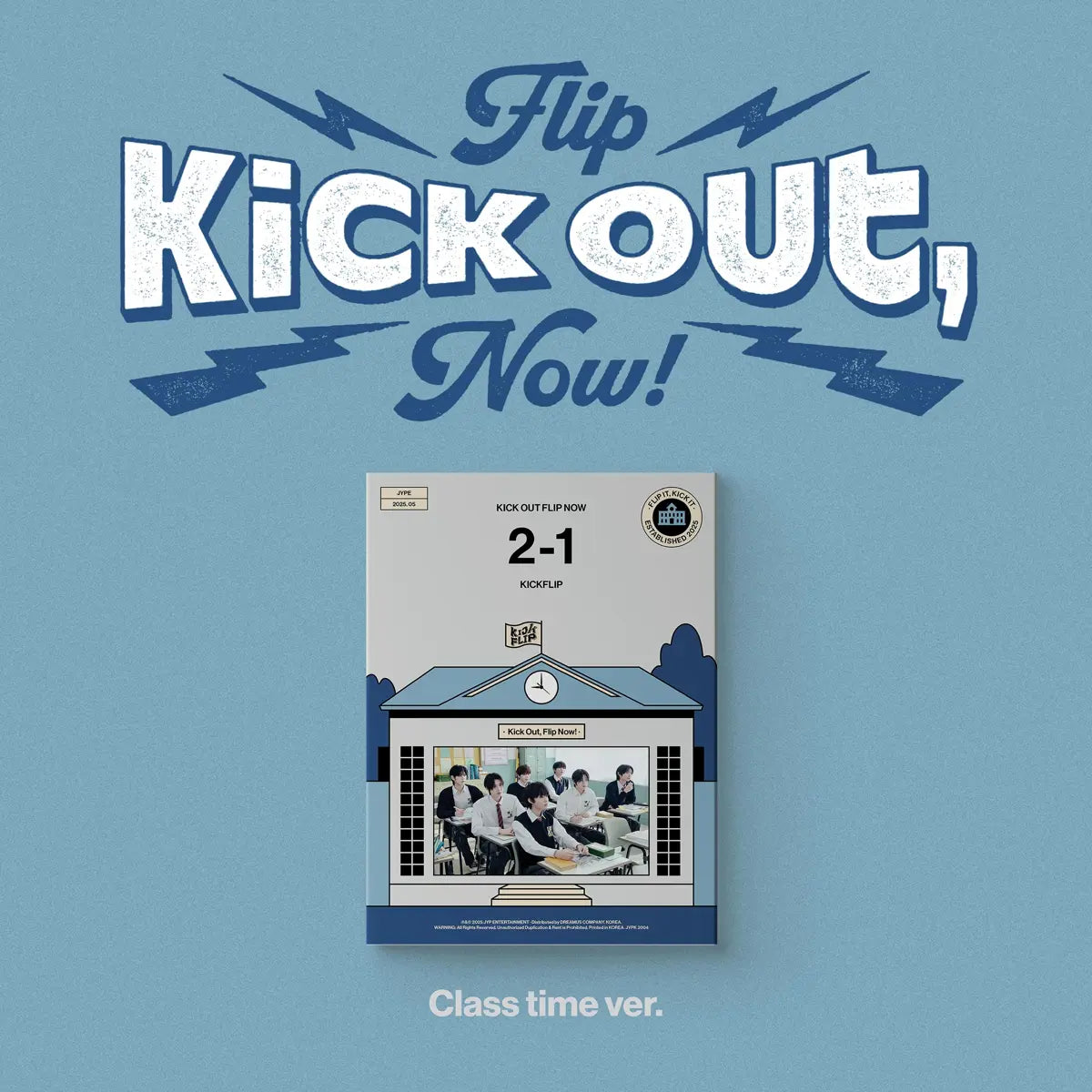 [KickFlip] The 2nd Mini Album Kick out, Flip now! (Class time ver. / Break time ver. / After School ver.)