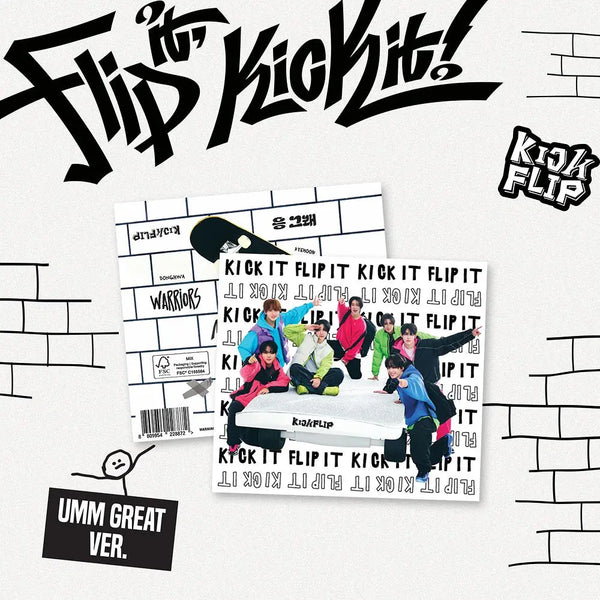 [KickFlip] 1st Mini Album Flip it, Kick it! (Umm Great ver.)