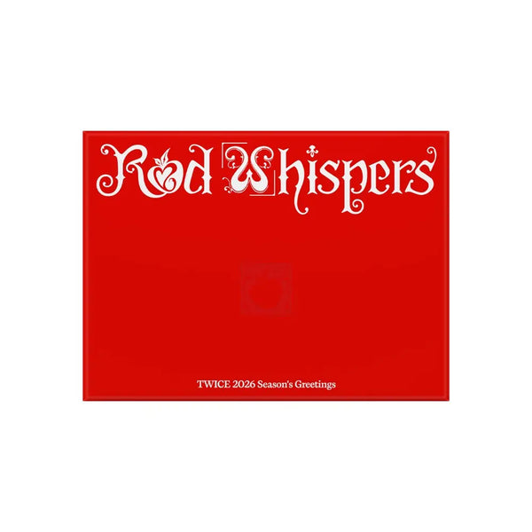 [TWICE] 2026 SEASON'S GREETINGS [RED WHISPERS]