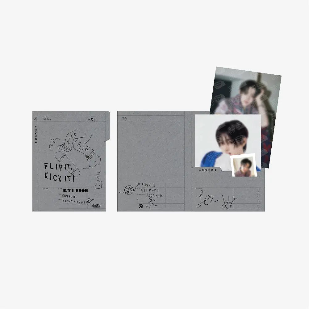 [KickFlip] PROFILE POSTER SET - [Flip it, Kick it!] POP-UP STORE