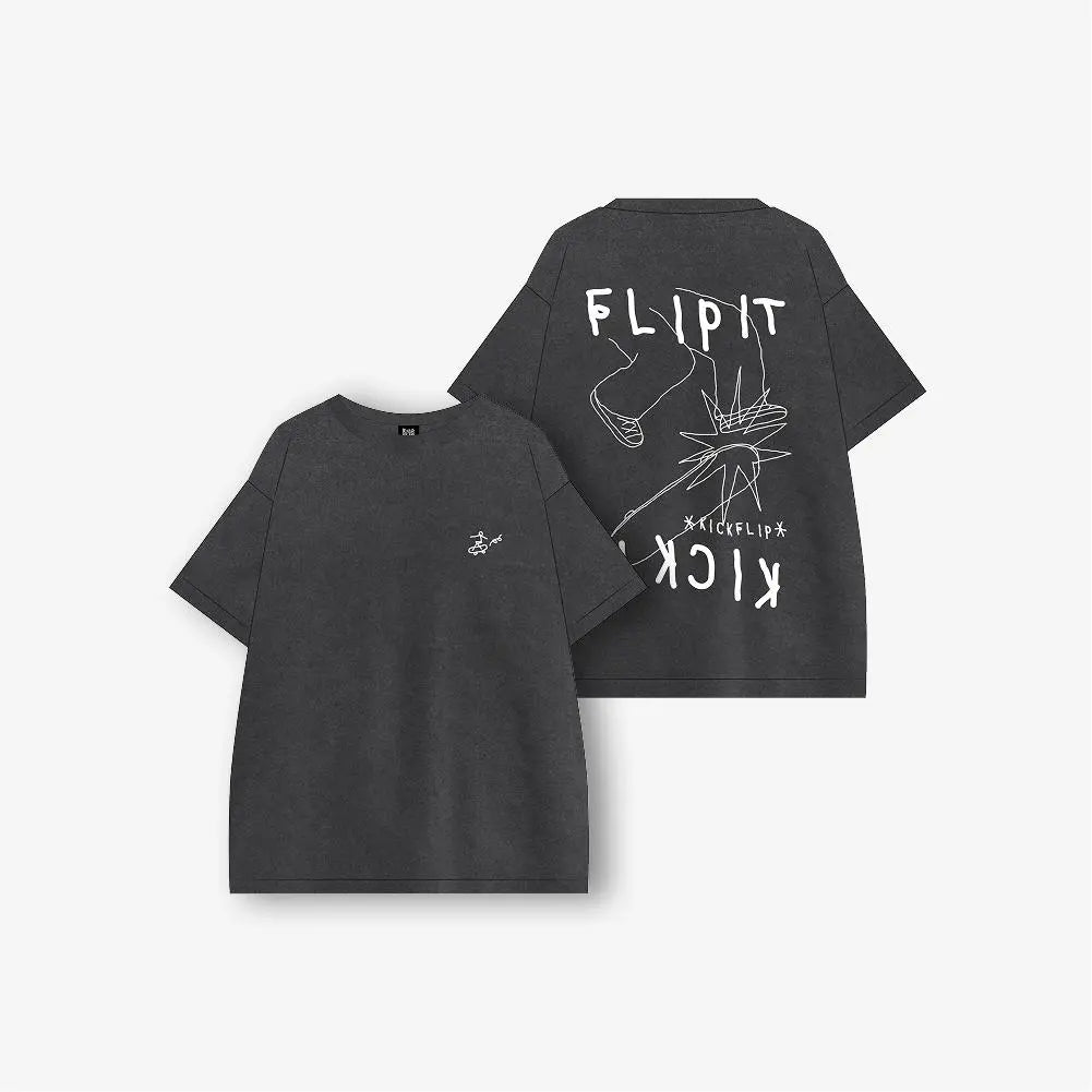 [KickFlip] T-SHIRT - [Flip it, Kick it!] POP-UP STORE
