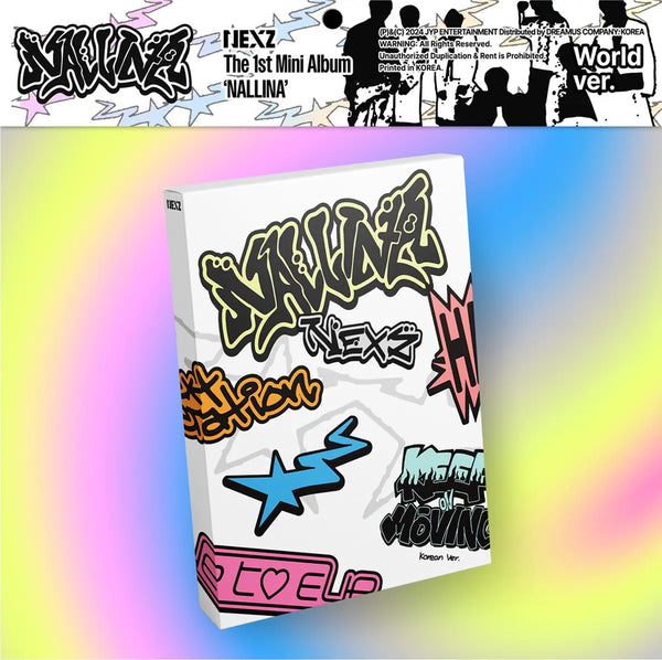[NEXZ] The 1st Mini Album 'NALLINA' (World ver.)