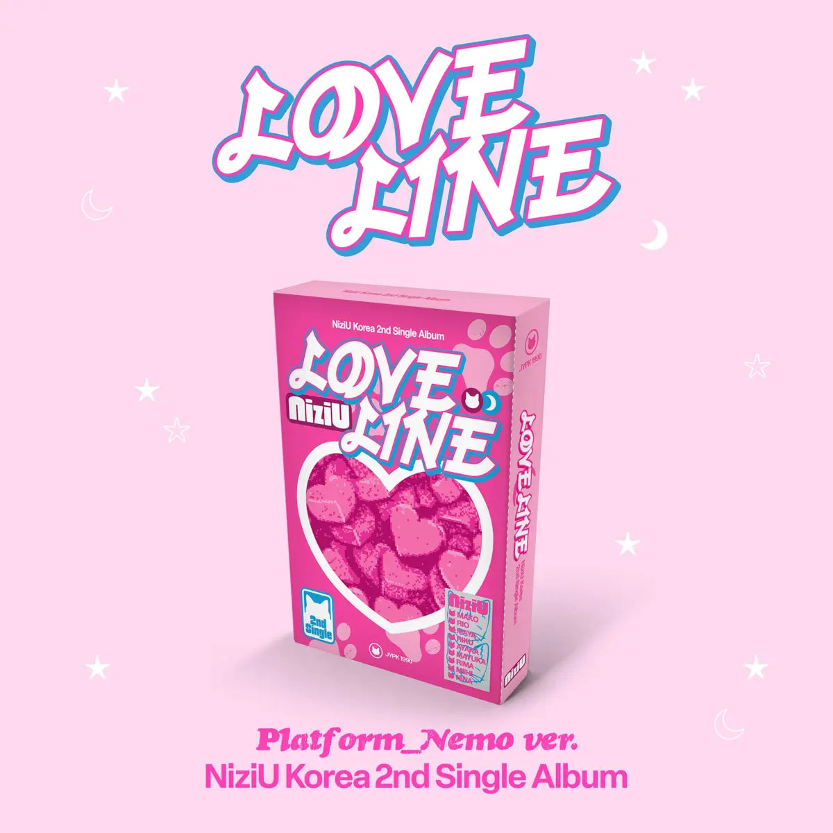 [NiziU] Korea 2nd Single Album LOVE LINE (Platform_Nemo ver.)