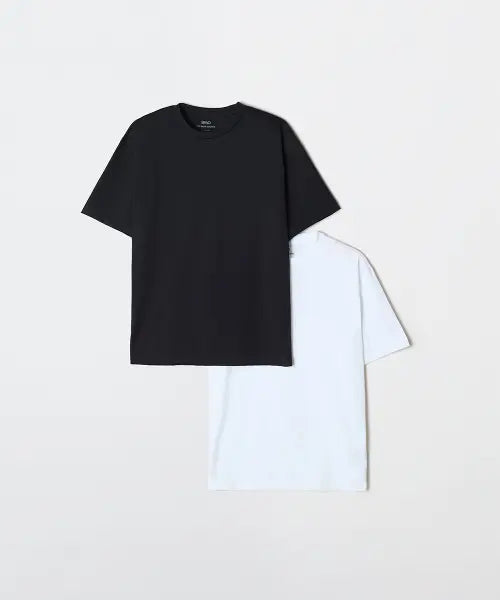 [SPAO] [2 PACK] Cool Loose Fit Short Sleeve T-Shirt / [2PACK] COOL 루즈핏 반팔티_SPRWGA9A02