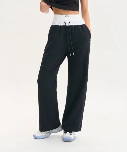 [NINEZ] Soft Sagging Heavy Mesh Long Pants (2 Colors) / 소프트 새깅 헤비메쉬 롱 팬츠 (2color)