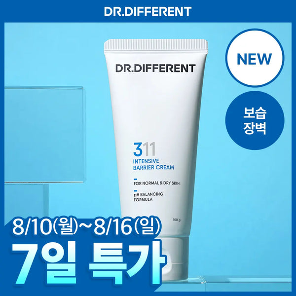 [dr.different] Dr. Different Secol-G 311 Moisturizing Barrier Cream 100g / [NEW/세라마이드3배] 닥터디퍼런트 세콜지 311 보습 장벽 크림 100g