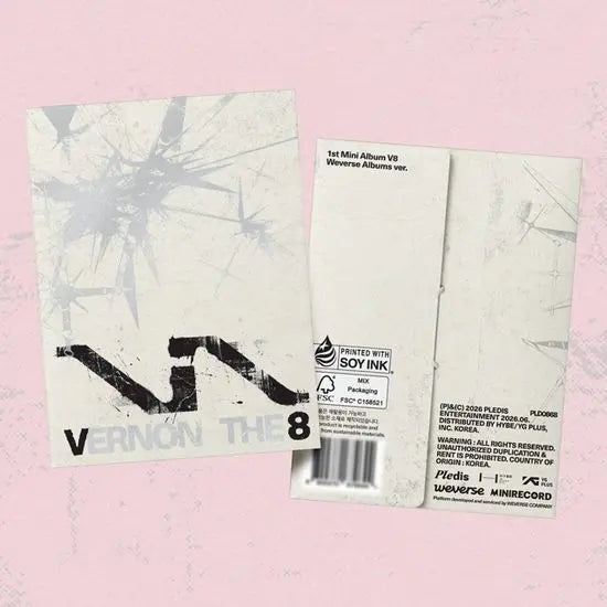 [K-Pop] V8 Mini 1st Album (Weverse Albums Ver.) / V8 [미니 1집] [WEVERSE ALBUMS VER]