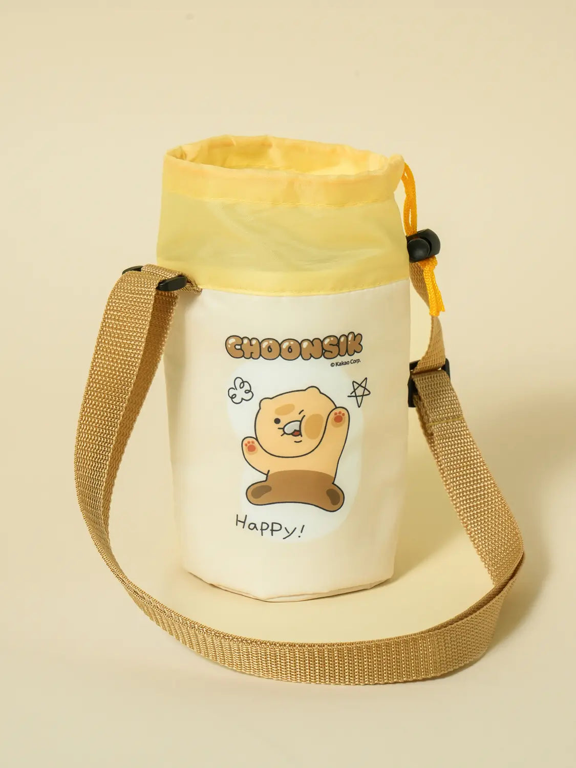 [DAISO] Kakao Friends Chun-Sik Water Bottle Pouch / 카카오프렌즈 춘식이 물병 주머니