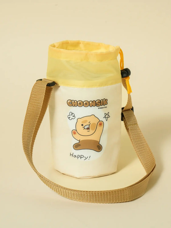 [DAISO] Kakao Friends Chun-Sik Water Bottle Pouch / 카카오프렌즈 춘식이 물병 주머니