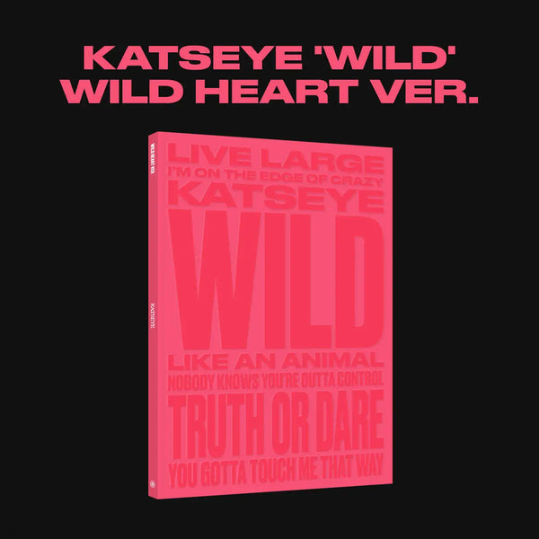 [Cat eye] KATSEYE - WILD / KATSEYE (캣츠아이) - WILD [International Retailer Exclusive]