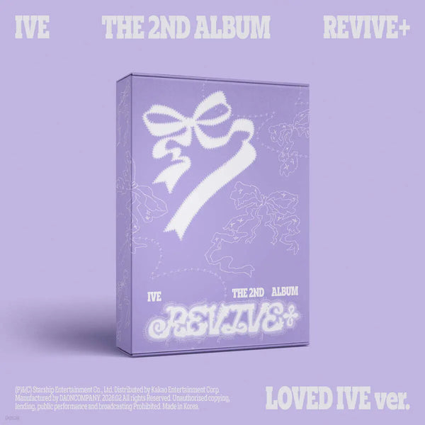 [IVY] IVE - The 2nd Album : REVIVE+ [LOVED IVE ver.] (Limited Edition) / IVE (아이브) - THE 2ND ALBUM : REVIVE+ [LOVED IVE ver.][한정반]