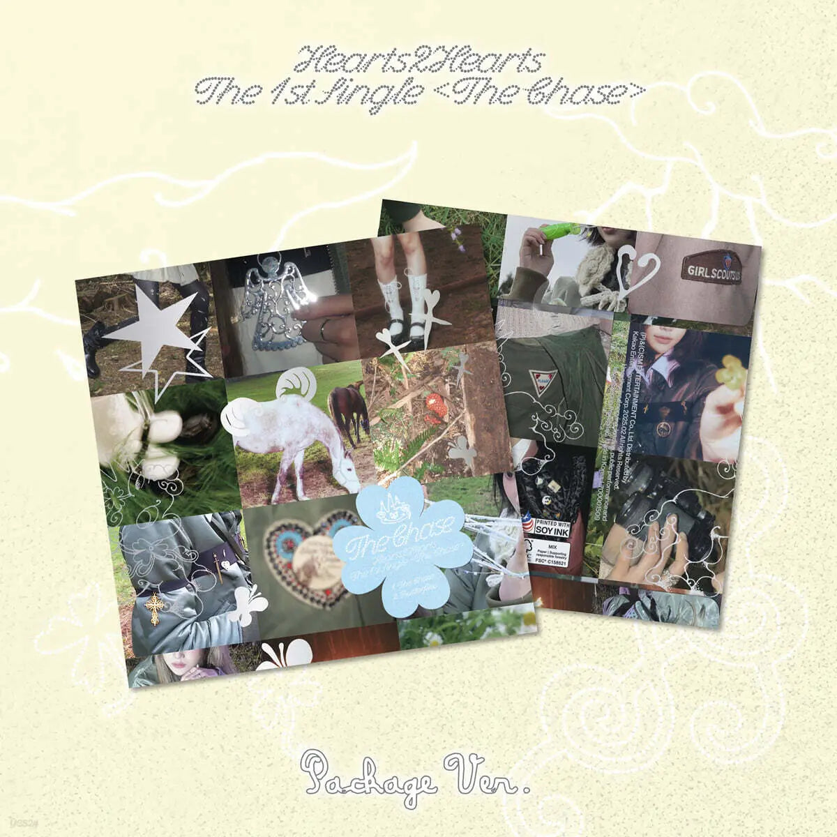 [Hats To You] Hearts2Hearts Single Album Vol. 1: The Chase [Package Ver.] / Hearts2Hearts (하츠투하츠) - 싱글앨범 1집 : The Chase [Package Ver.]