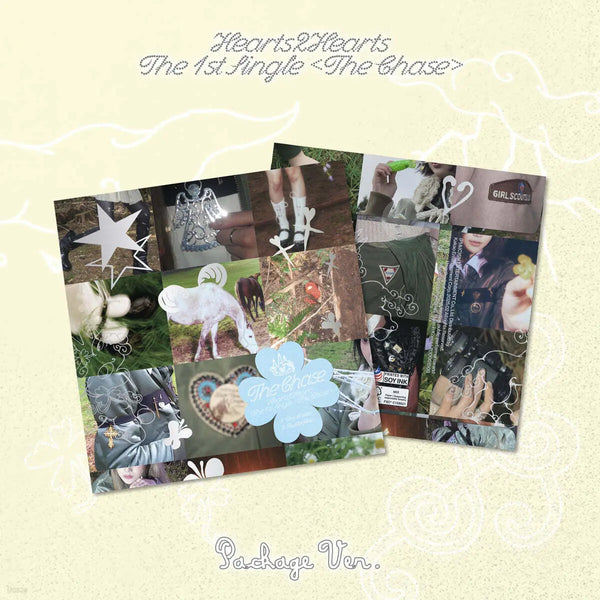 [Hats To You] Hearts2Hearts Single Album Vol. 1: The Chase [Package Ver.] / Hearts2Hearts (하츠투하츠) - 싱글앨범 1집 : The Chase [Package Ver.]
