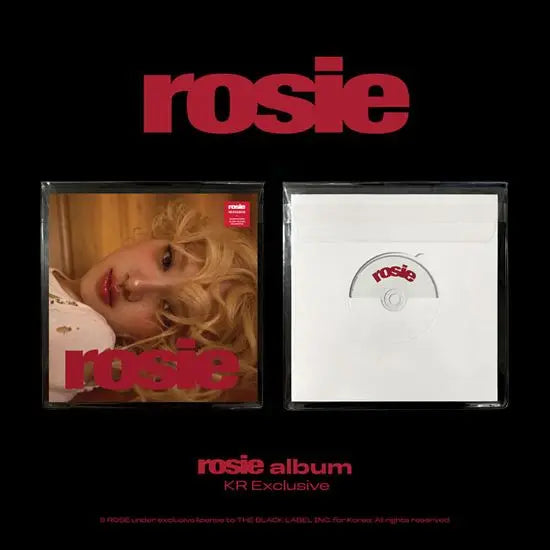 [K-Pop] 1st studio album ‘rosie’ [KR EXCLUSIVE VER]