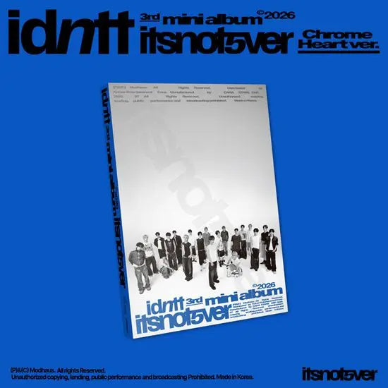 [K-Pop] ITSNOTOVER [CHROME HEART VER]