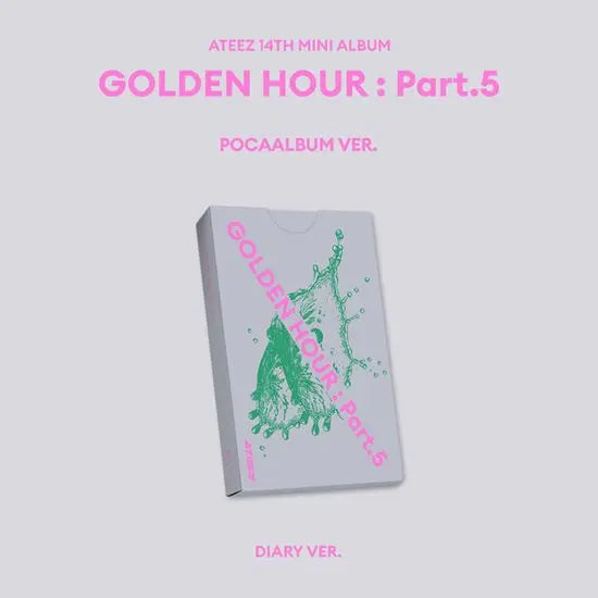 [K-Pop] GOLDEN HOUR : PART.5 [POCAALBUM VER] [DIARY VER]