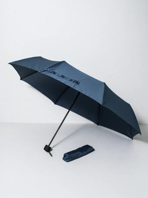 [DAISO] Water-Repellent 3-Fold Umbrella 8K 55 cm Navy / 초발수 3단 우산 8K 55 cm 네이비