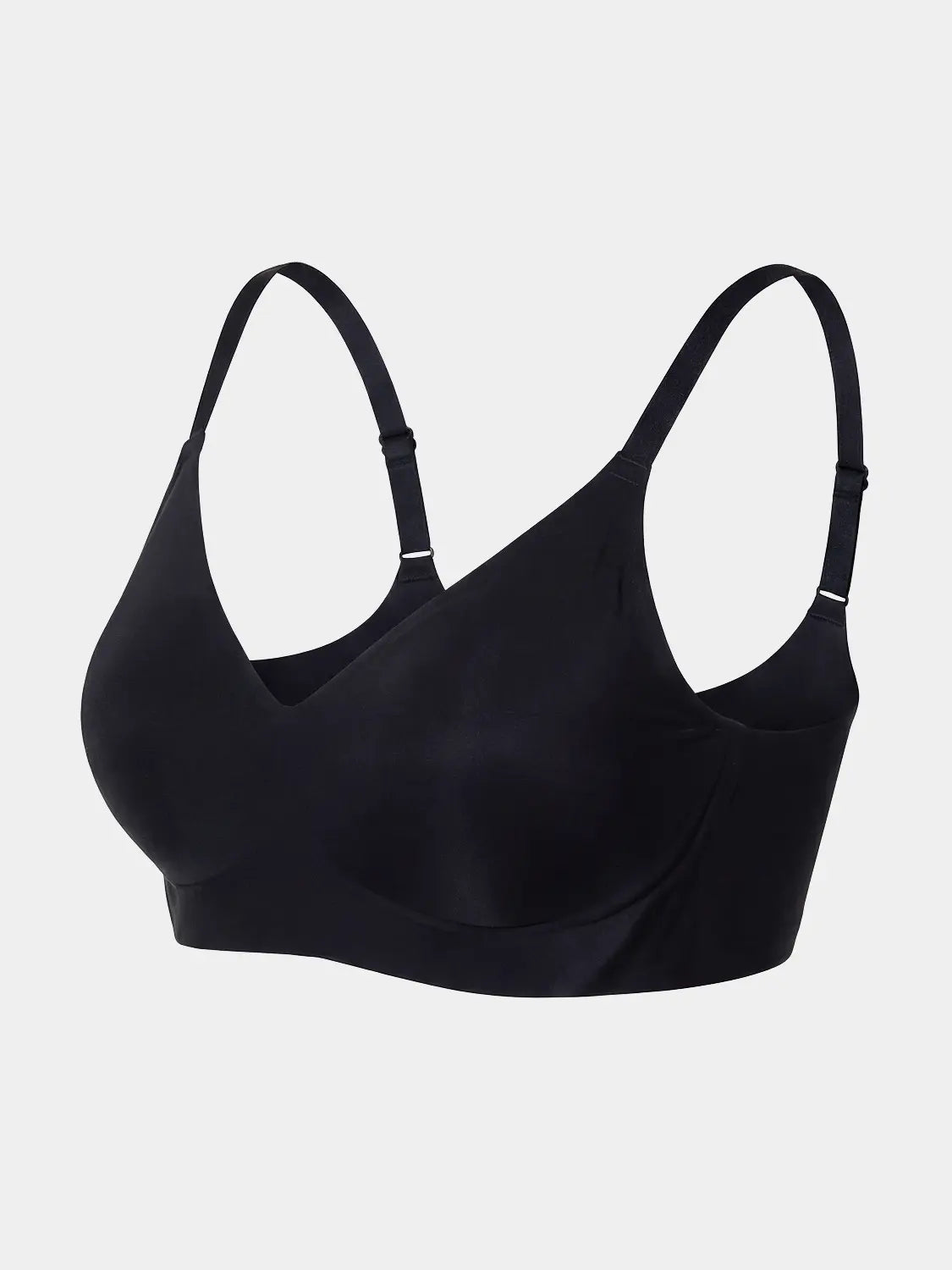 [DAISO] Hook-Type Simple Seamless Bra (Black) / 후크형 심플 심리스 브라 70/75 (A/B)(블랙)
