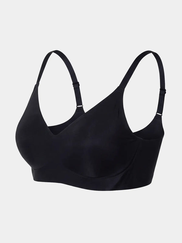 [DAISO] Hook-Type Simple Seamless Bra (Black) / 후크형 심플 심리스 브라 70/75 (A/B)(블랙)
