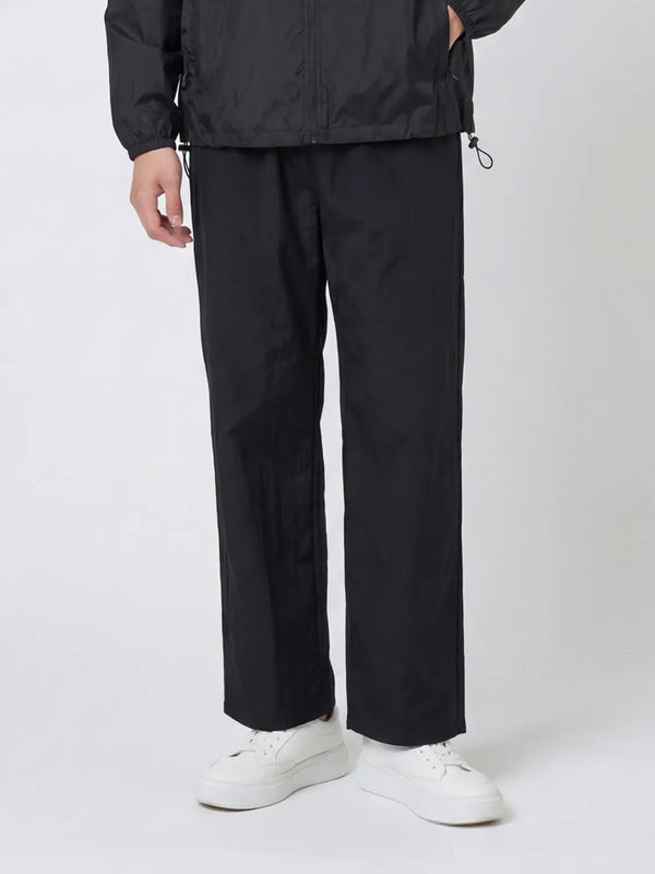 [DAISO] Nylon Straight Pants (L) - Black / 나일론스트레이트팬츠(L)(블랙)