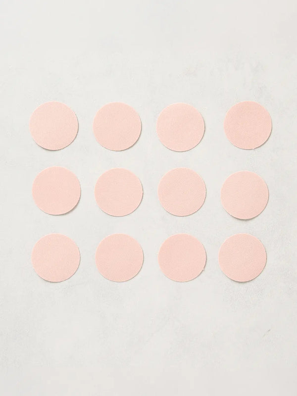 [DAISO] Men's Fabric Nipple Patches, 40mm, 12 Count / 남성용 원단형 니플 패치 40 mm 12개입