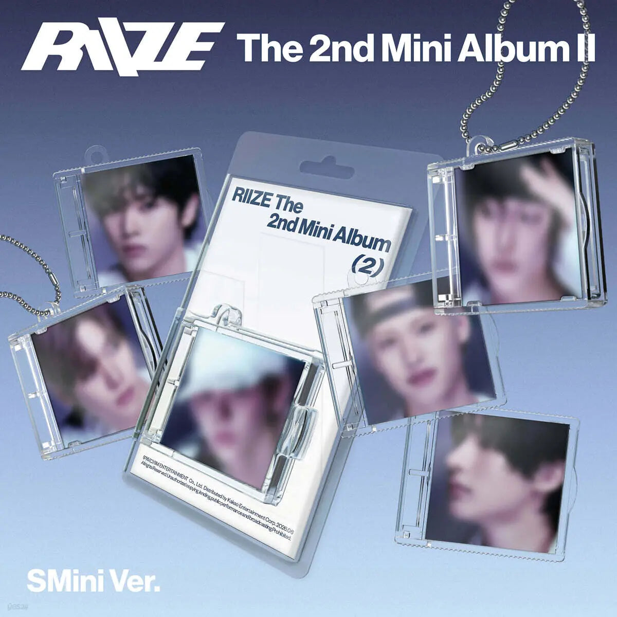 [RIIZE] RIIZE - Mini Album Vol. 2: RIIZING (SMini Ver.) / 라이즈 (RIIZE) - 미니앨범 2집 : II [SMini Ver.](스마트앨범) [6종 중 1종 랜덤발송]