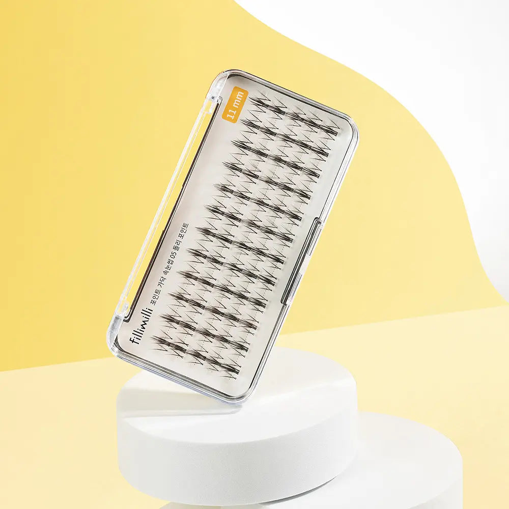 [Fillimilli] Philimili Point Individual Lashes 05 Dolly Point (11mm) (60P) / 필리밀리 포인트 가닥 속눈썹 05 돌리 포인트 (11mm) (60P)