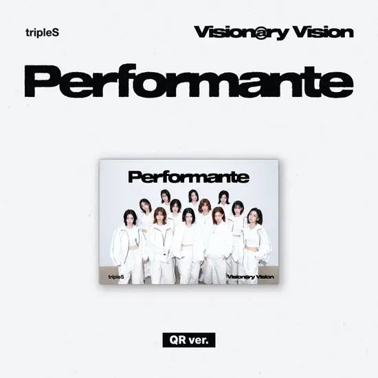 [K-Pop] Visionary Vision - Performante (Official 2nd Album) [QR Ver.] / VISIONARY VISION - PERFORMANTE [정규 2집] [QR VER]