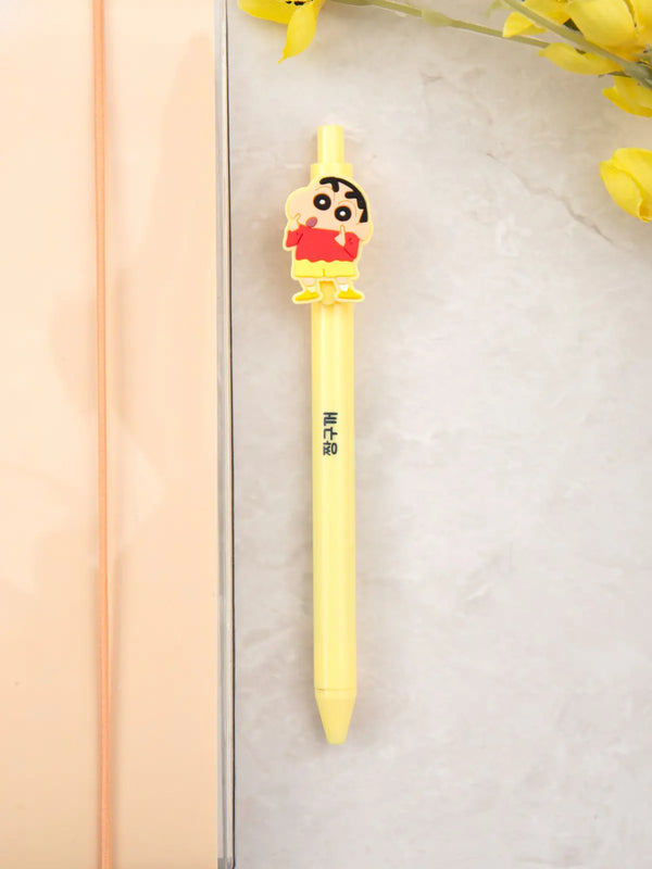 [DAISO] Crayon Shin-chan Gel Pen / 짱구 장식 젤펜 짱구