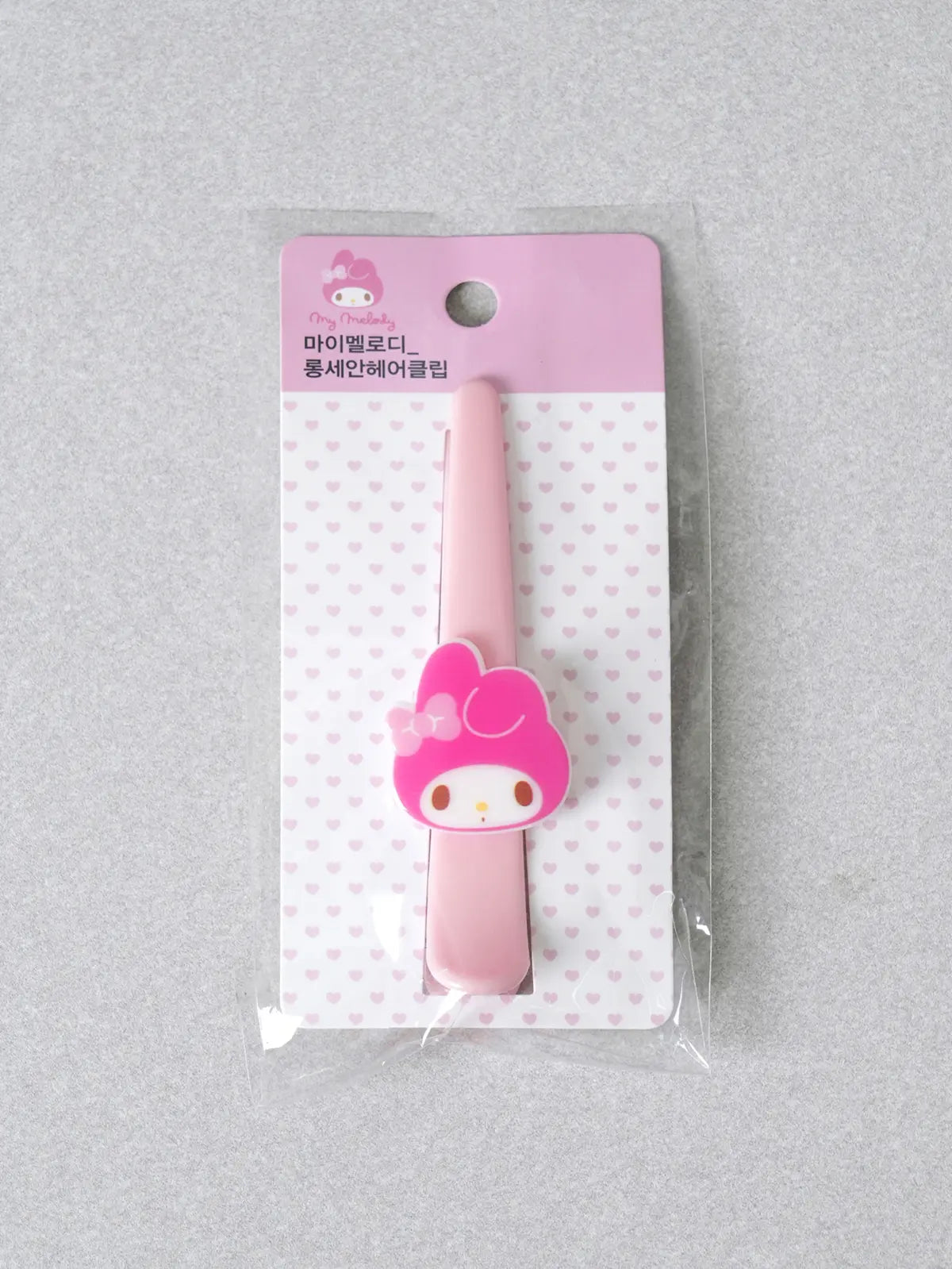 [DAISO] My Melody Long Face Wash Hair Clip / 마이멜로디 롱 세안 헤어 클립