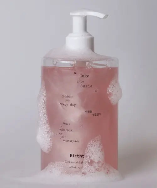 [BIRTHTII] Birthtii Glow Hand \u0026 Body Wash [Cake from Susie] / 벌쓰티 글로우 핸드 앤 바디 워시 [케이크 프롬 수지]