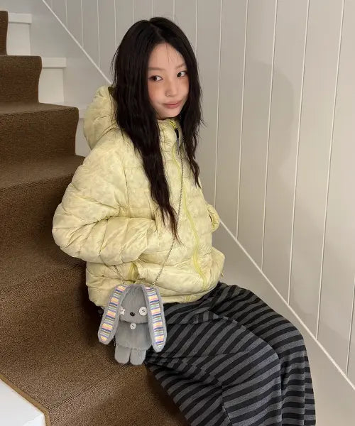 [CAVISH] LIGHT WEIGHT DOWN JACKET[BUTTER CREAM] / LIGHT WEIGHT DOWN JACKET BUTTER CREAM(CV2EWUB901A)