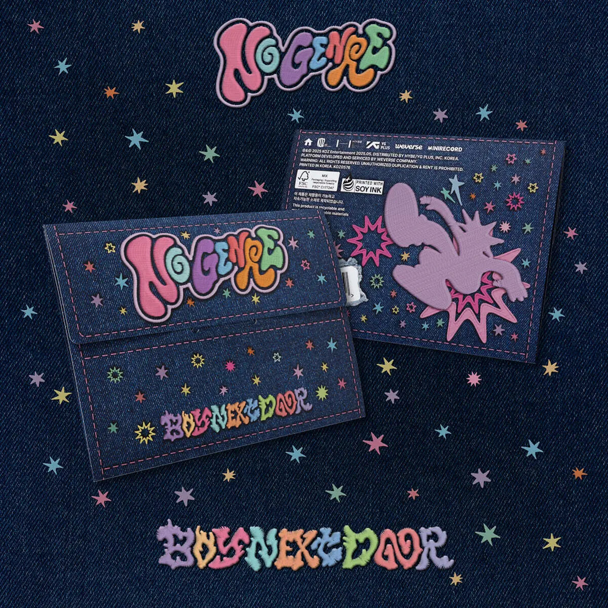 [Boynextdoor] BOYNEXTDOOR - 4th EP [No Genre] (Weverse Albums ver.) / BOYNEXTDOOR (보이넥스트도어) - 4th EP [No Genre][Weverse Albums ver.]