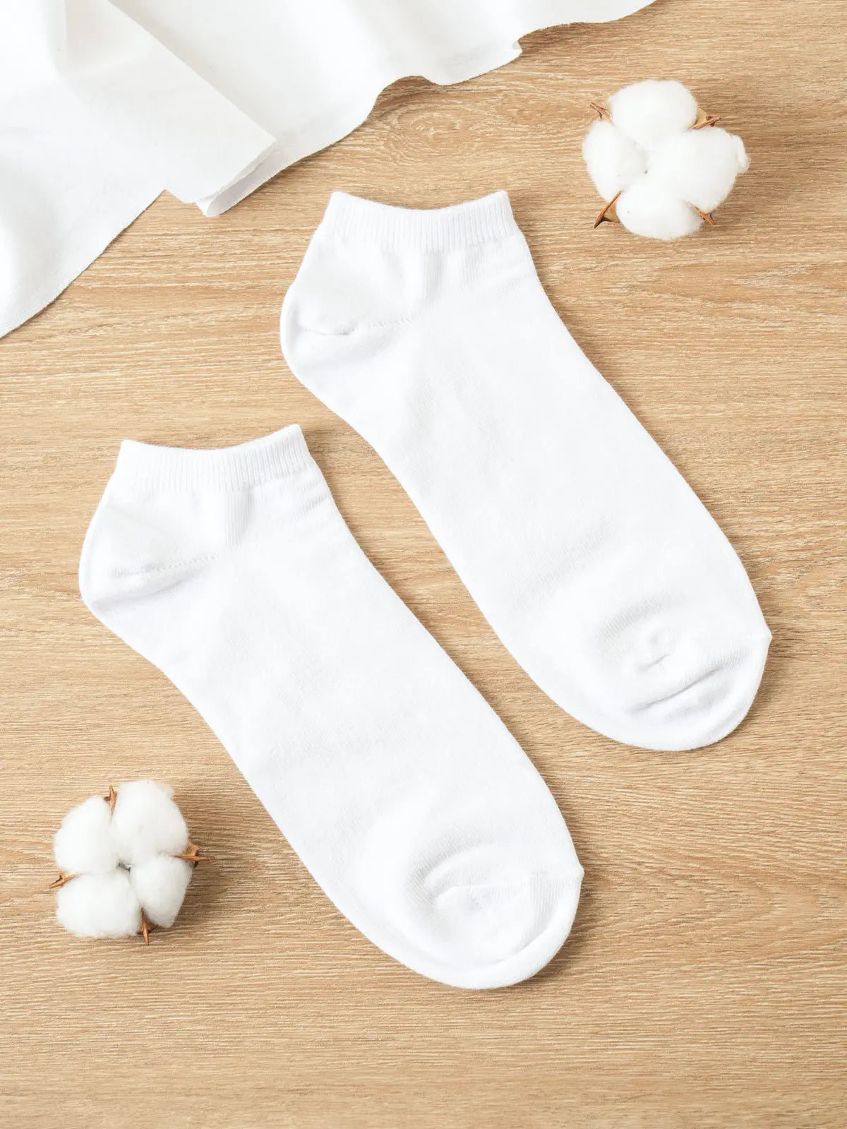 [Kikiya Socks] Kikiya Socks Men's Basic Ankle Socks - White / 키키야삭스 남성 기본 단목 양말 화이트