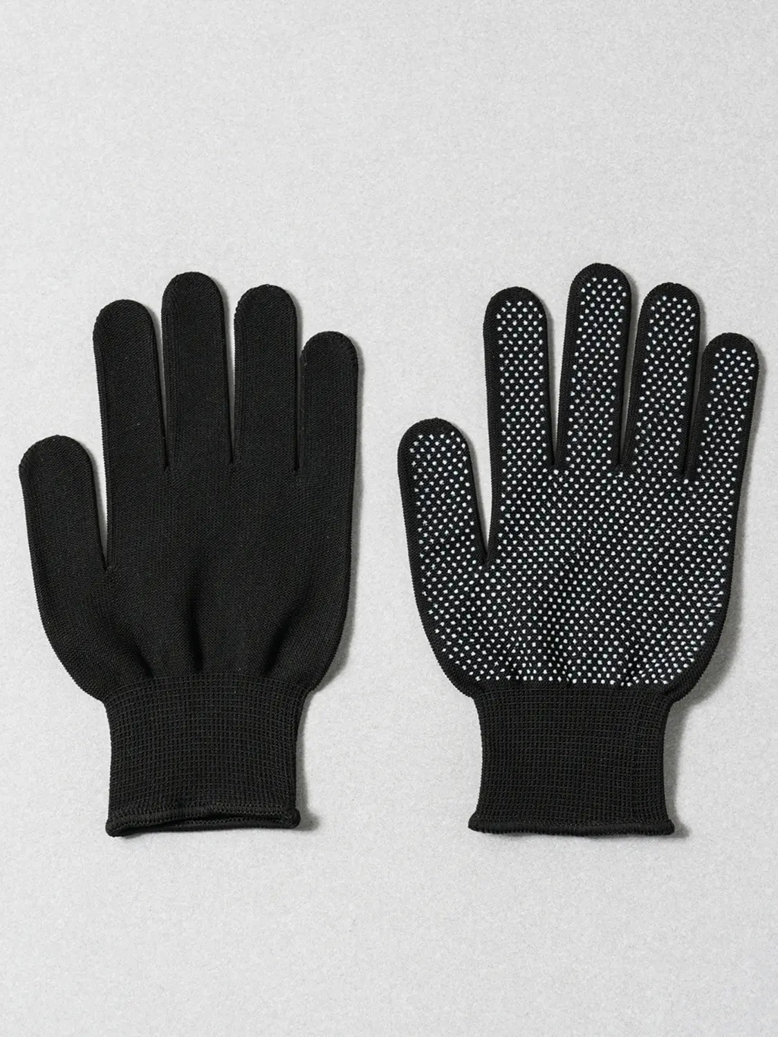 [DAISO] Non-slip Gloves (2 Pairs), Black, Size M-L / 논슬립 장갑 2켤레 블랙 M~L