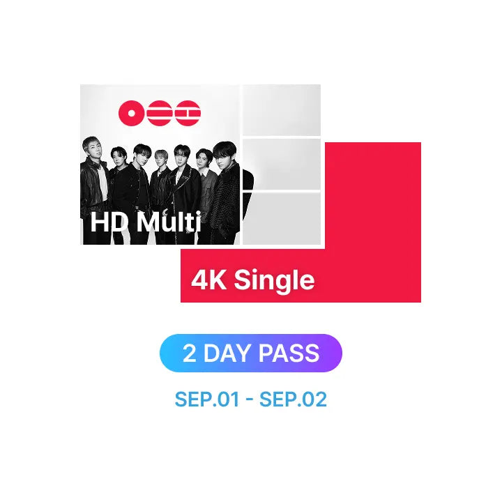 [BTS] BTS WORLD TOUR ‘ARIRANG’ IN LOS ANGELES HD Multi-view 4 + 4K Single-view (2 DAY PASS - 9/1&9/2)