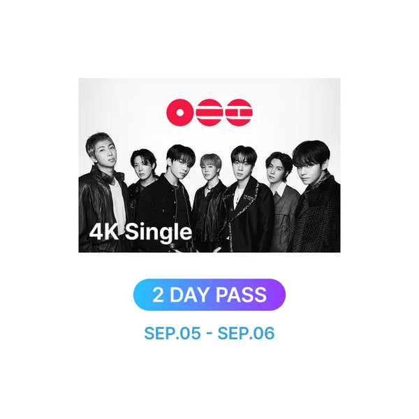 [BTS] BTS WORLD TOUR ‘ARIRANG’ IN LOS ANGELES 4K Single-view (2 DAY PASS - 9/5&9/6)