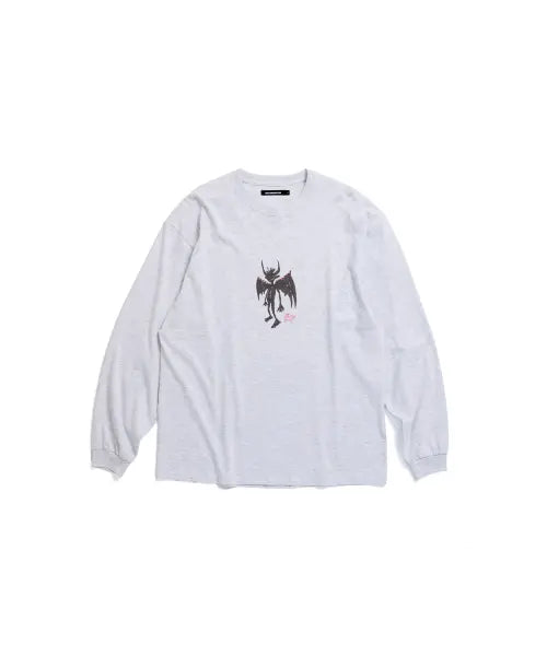 [HATCHINGROOM] Devil Tee 1% M.Grey