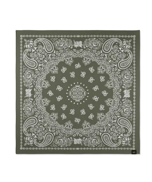 [BROWNBREATH] PASLEY BANDANA - KHAKI