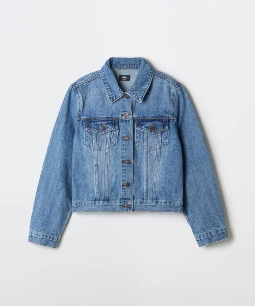 [SPAO] Women's Denim Trucker Jacket_SPJEG23G01 / 여성 데님 트러커 재킷_SPJEG23G01