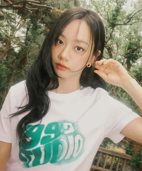 [1993STUDIO] W Wave Studio 1993 Typo T-Shirt (8 Colors) / W 웨이브 스튜디오 1993 타이포 티셔츠 (8colors)