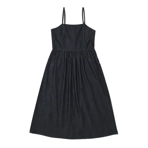 [INTERCREW] Women's Indigo One-Washing Bustier Denim Dress Navy / 우먼스 인디고 원워싱 뷔스티에 데님 원피스 네이비 ITA2OL62ANA